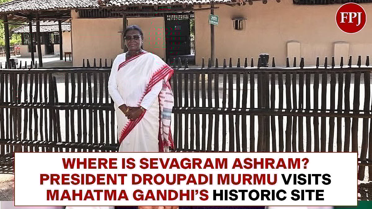 Draupadi Murmu Visits Sevagram Ashram  | Instagram/ DD News 