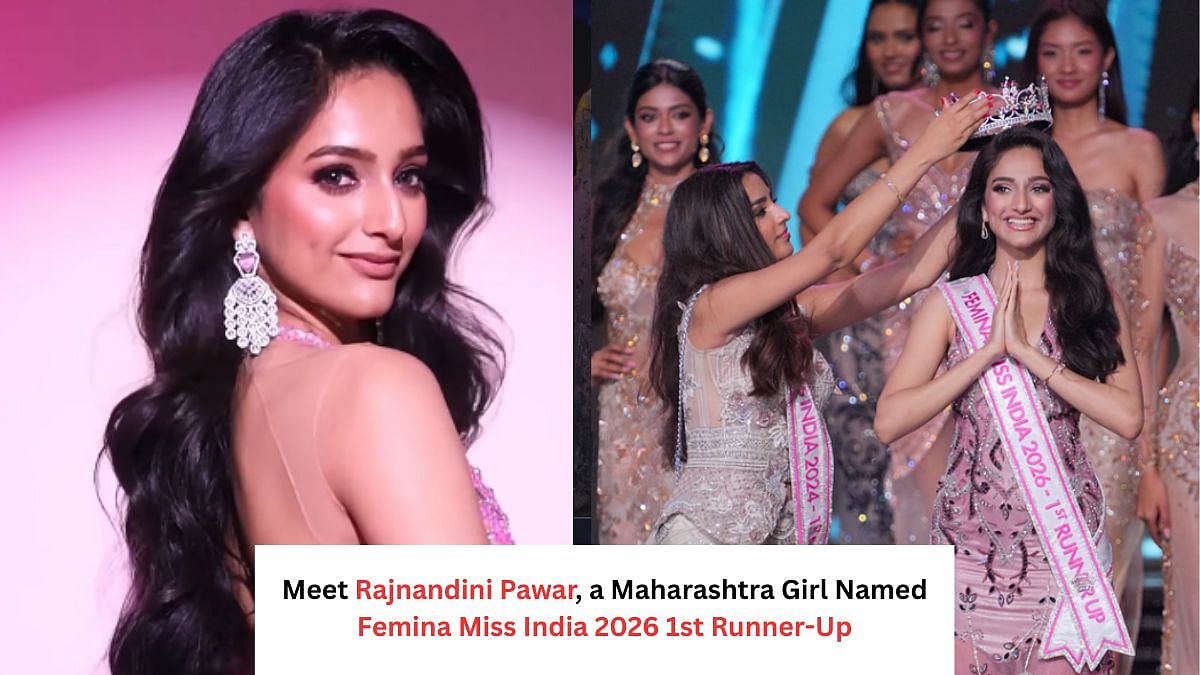 Who Is Rajnandini Pawar? Maharashtra Girl Named Femina Miss India 2026 1st Runner-Up, Rooted In Culture & Purpose