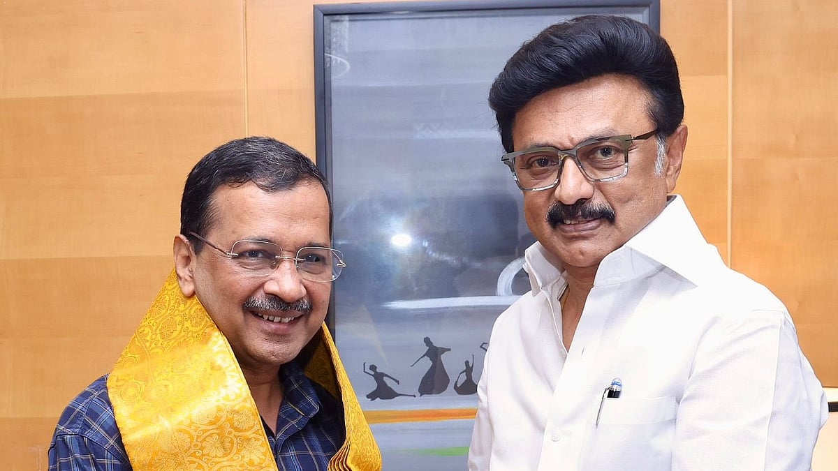 Kejriwal Meets MK Stalin In Chennai, Joins DMK Campaign Ahead Of Tamil Nadu Polls