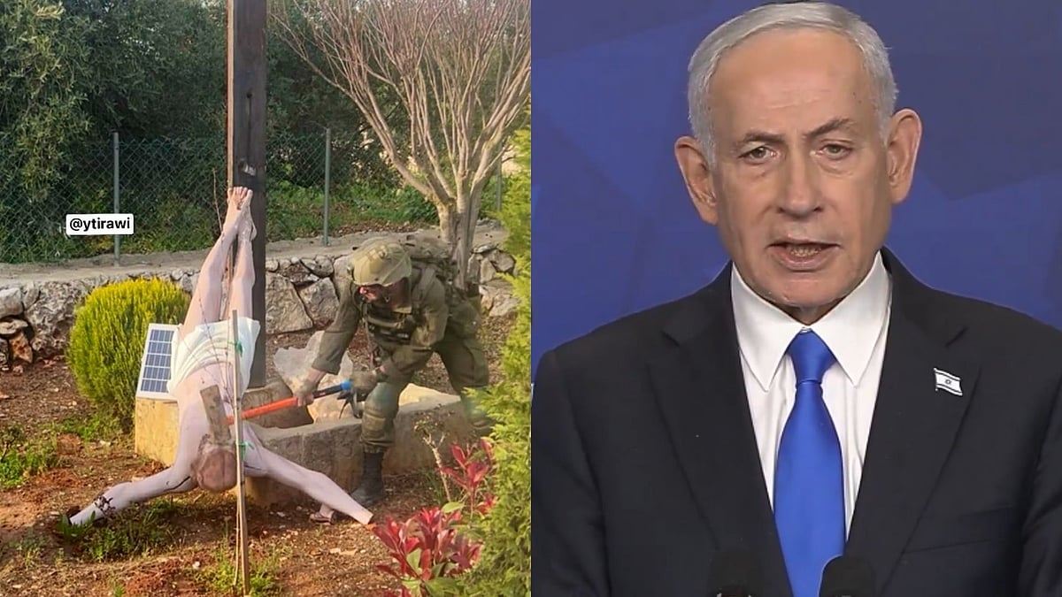'I Was Stunned & Saddened...': Netanyahu Condemns Jesus Statue Vandalism By IDF Soldier, Vows Harsh Action Against Offender