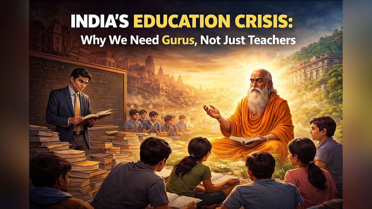 India's Education Crisis: Why We Need Gurus, Not Just Teachers