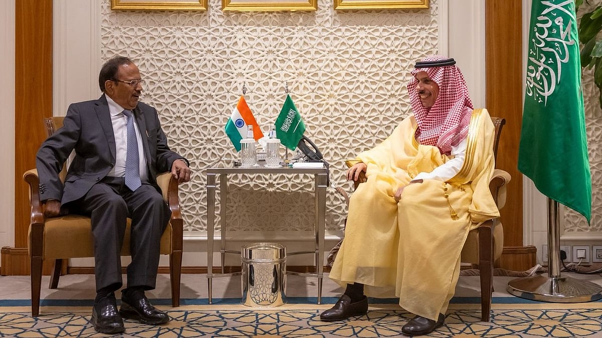 NSA Ajit Doval Holds High-Level Talks In Saudi Arabia Amid Rising Gulf Geopolitical Tensions