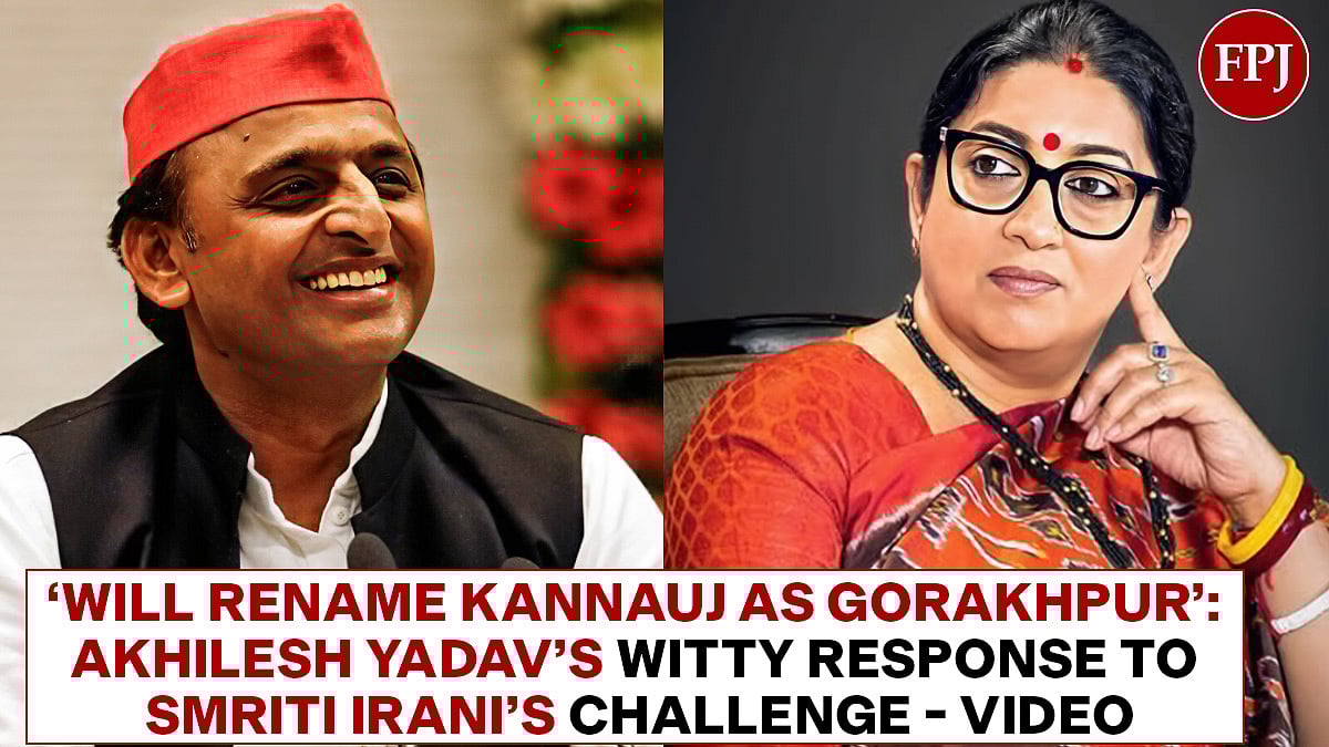 ‘Will Rename Kannauj As Gorakhpur’: Akhilesh Yadav’s Witty Response To Smriti Irani’s Challenge - VIDEO
