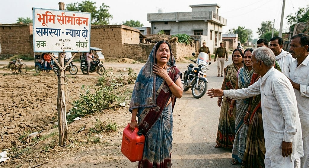 Woman Reaches Collectorate With Petrol, Matchbox; Threatens Suicide Over 25-Year Land Dispute In MP's Balaghat