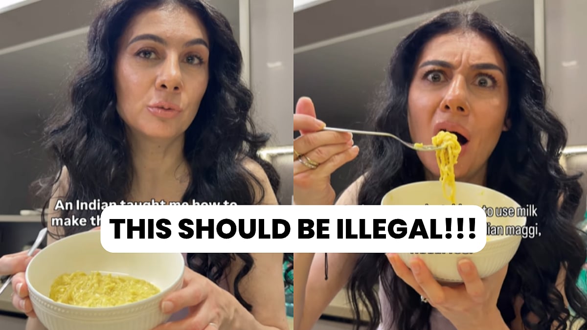 'Most Illegal Food In India': Netherlands Woman Living In Mumbai Tries 'Milk Maggi' | WATCH