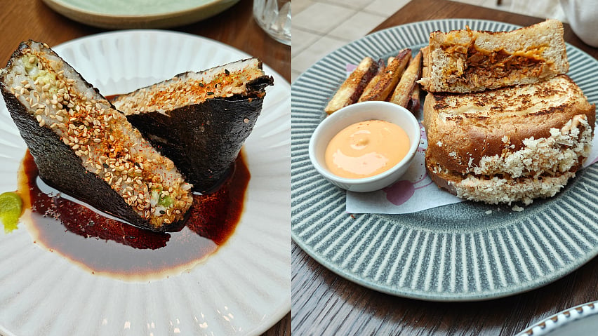 Rice Sandwich Du Jour and Lamb Kimchi Sando