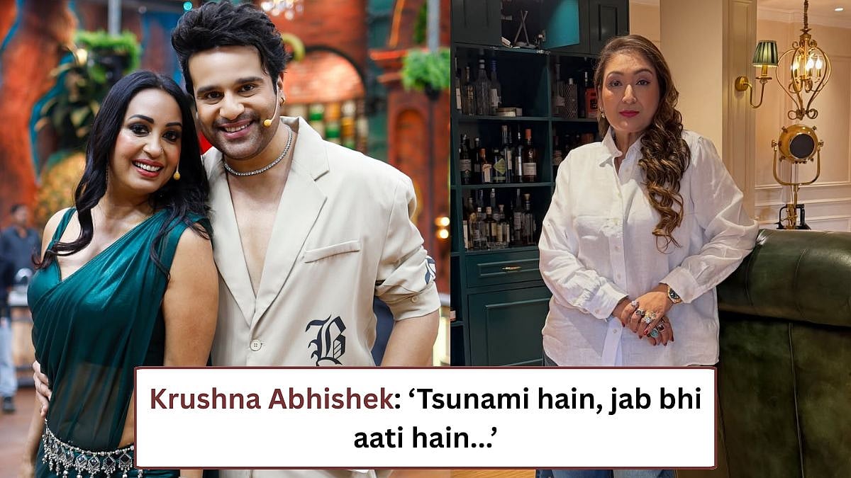 Kashmera Shah &Krushna Abhishek Nicknames Govinda's Wife Sunita Ahuja As She Surprises On Laughter Chefs 3 Set- Watch VIDEO | 