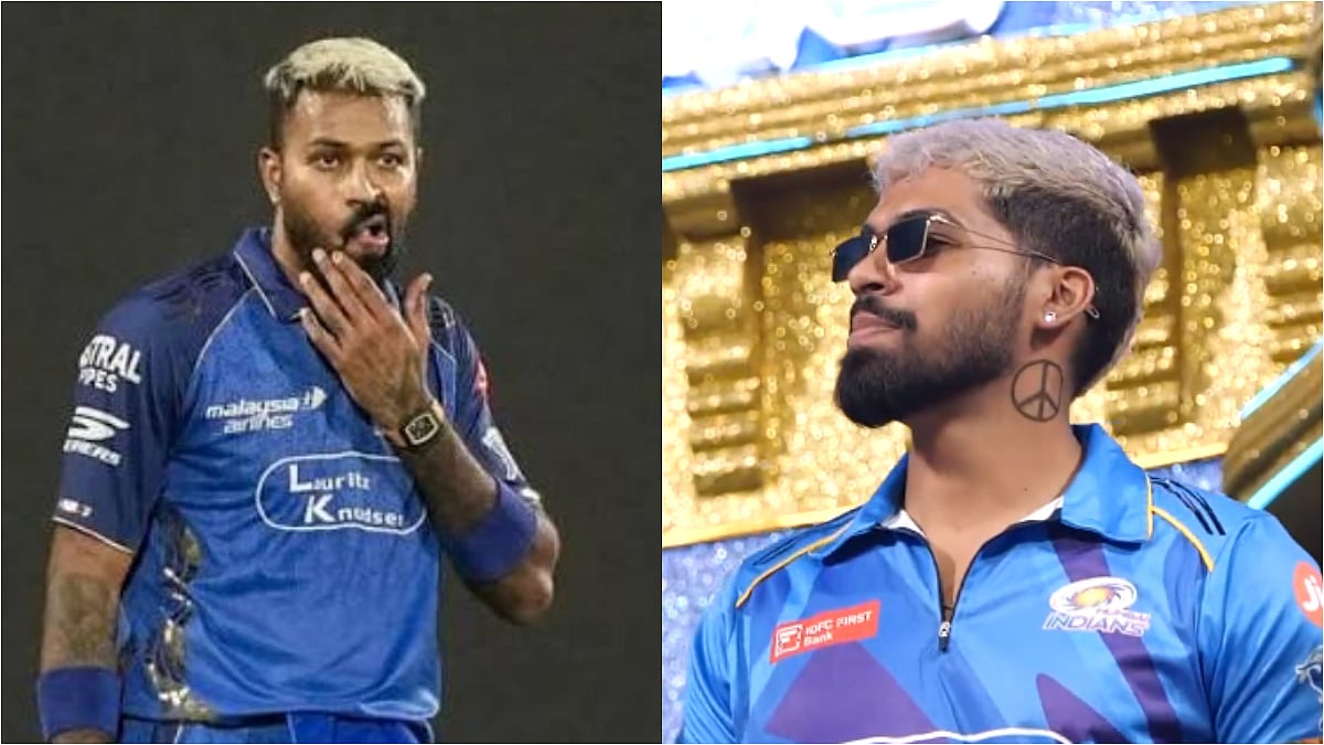 IPL 2026: Hardik Pandya Lookalike Spotted In Wankhede Stands During MI Vs CSK Match