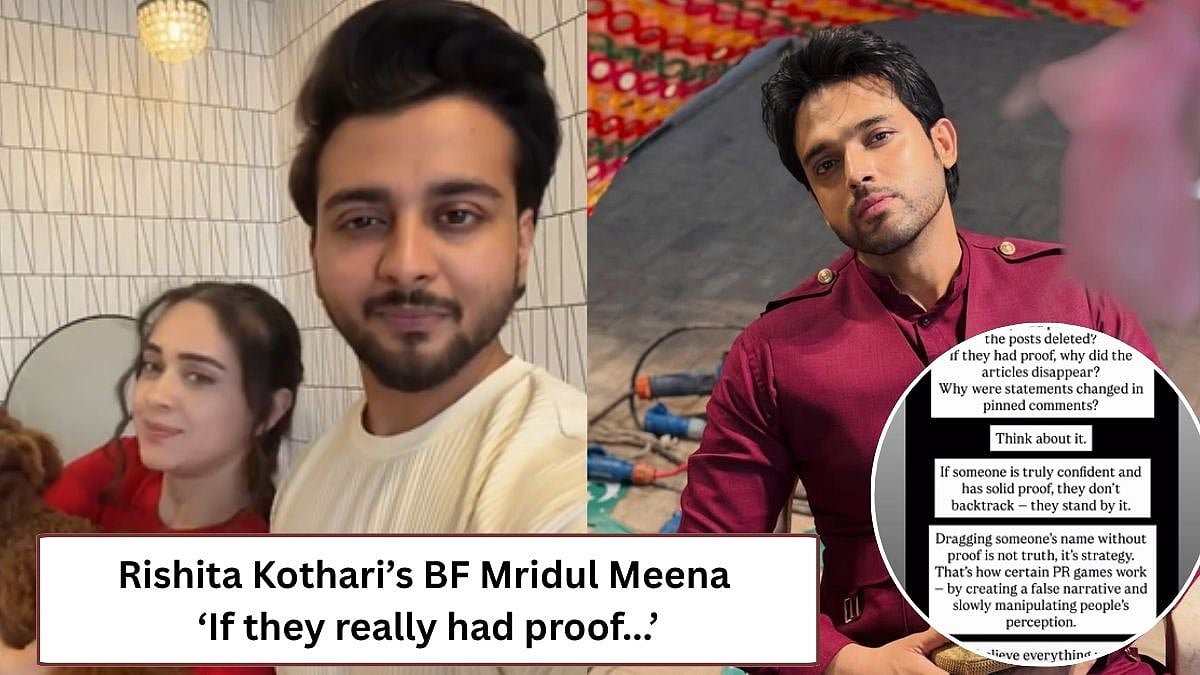Rishita Kothari's Boyfriend Mridul Meena Releases New Statement Amid Parth Samthaan Row | 