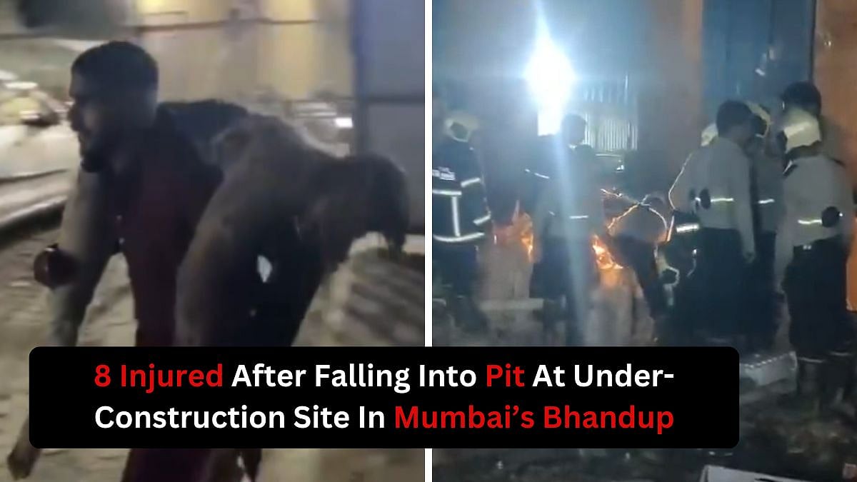 Mumbai Tragedy: One Critical Among 8 Injured After Falling Into Pit At Under-Construction Site Near Bhandup's Metro Mall; VIDEOS