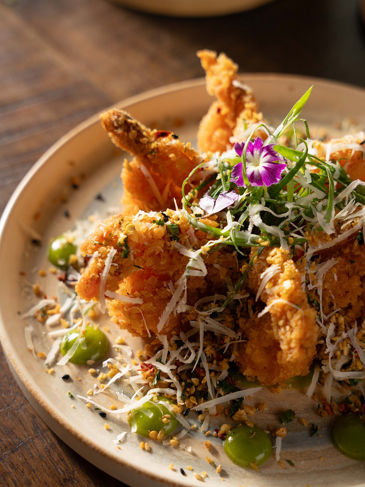 Crispy Wasabi Prawns