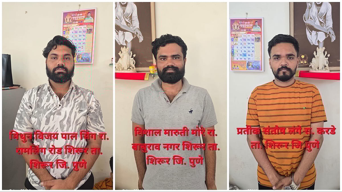 Pune Rural Police Bust Drug Racket In Shirur; Three Arrested With MD Worth ₹21.52 Lakh