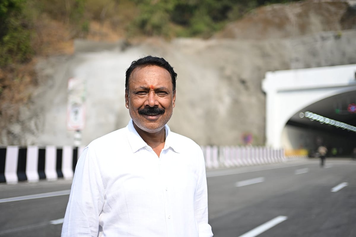 Afcons Mumbai Pune Expressway Missing Link Project Director Ranjan Kumar Mishra