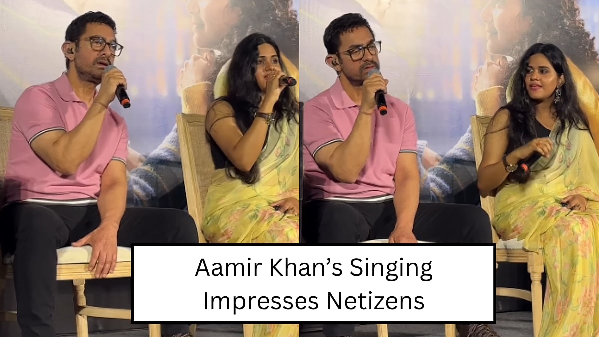 Aamir Khan Sings At Ek Din Event | Instagram