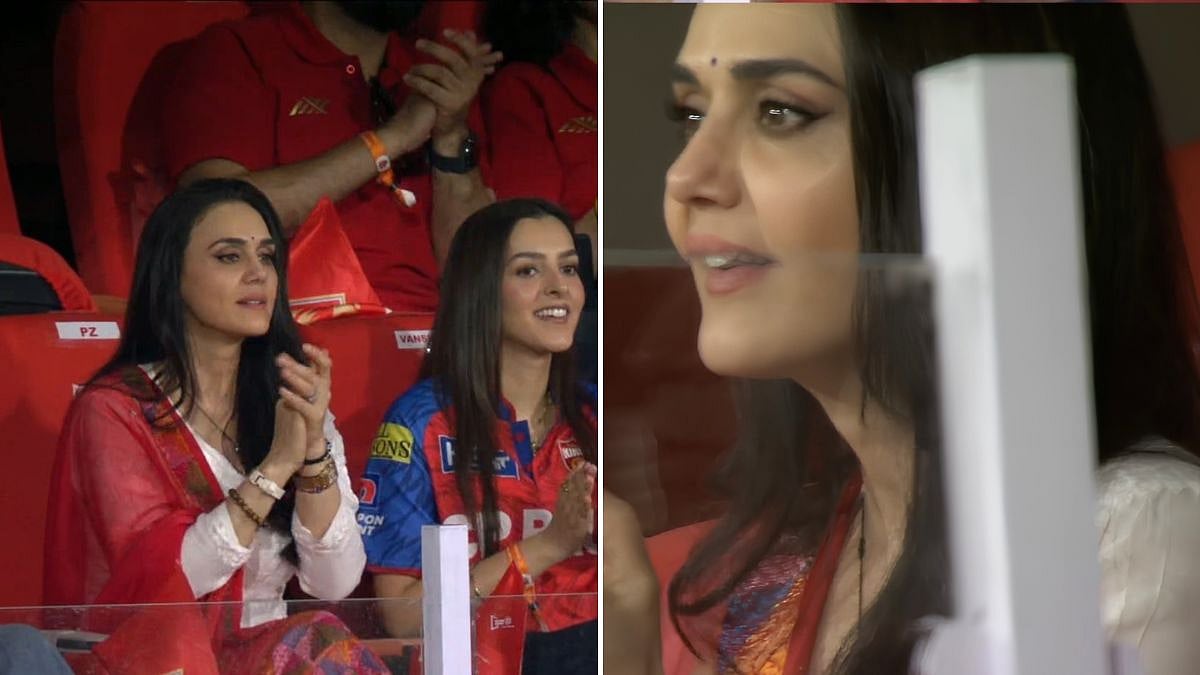 VIDEO: PBKS Owner Preity Zinta's Reaction To Priyansh Arya's Six In PBKS VS RR Clash Goes Viral