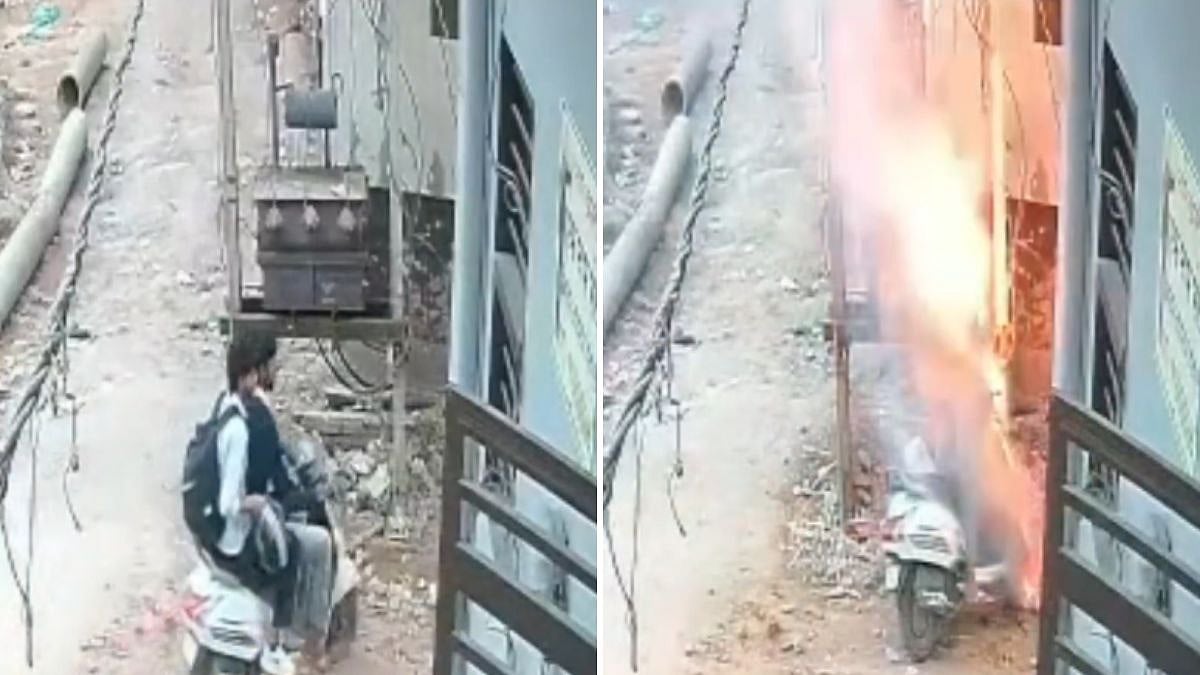 Caught On Camera: Friend Watches Helplessly As Man Dies Of Electrocution After Touching Transformer In Gurugram