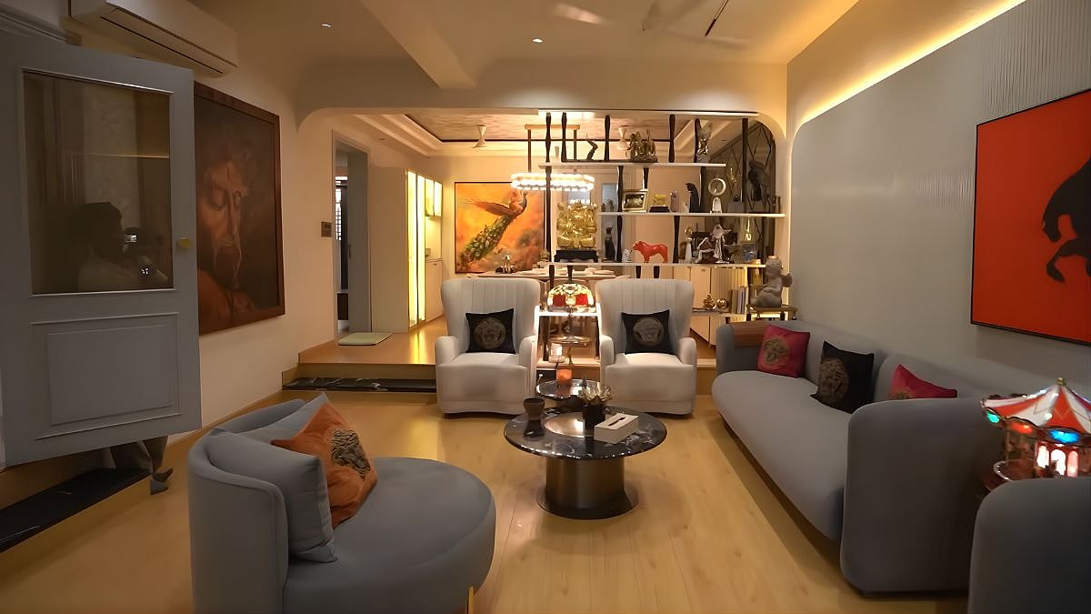 Interiors of Remo's Mumbai house