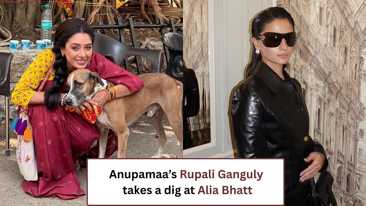 Anupmaa Actress Rupali Ganguly Shares Post Slamming Alia Bhatt Over Her Gucci Leather Outfit At Milan Fashion Week | 