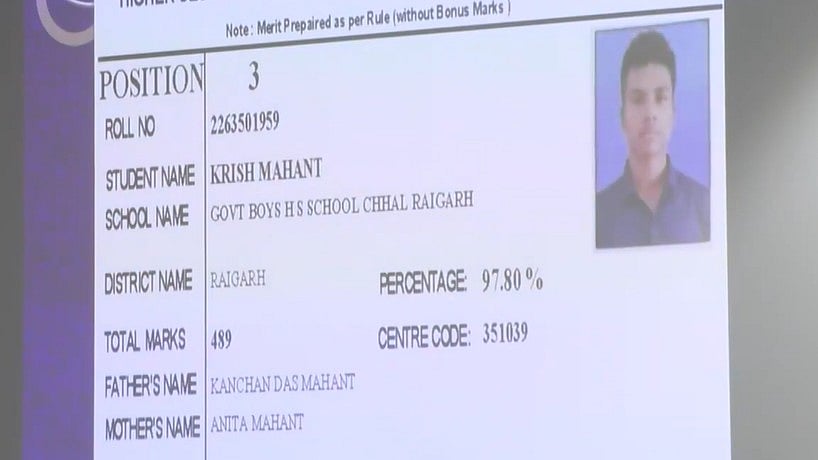 Chhattisgarh Board Class 12 Topper 2026 OUT: Jigyasu Verma Scores 98.60%; Gets ₹1.5 Lakh Award