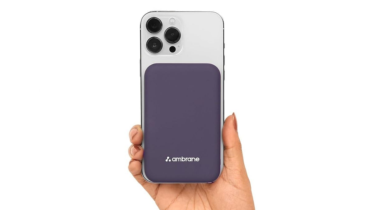 Ambrane AeroSync Snap MagSafe Wireless Power Bank 10,000mAh (Rs. 2,999)