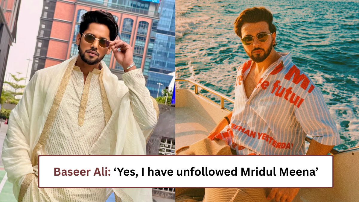 Baseer Ali Finally Reacts To Unfollowing Mridul Meena Amid Parth Samthaan Row | 