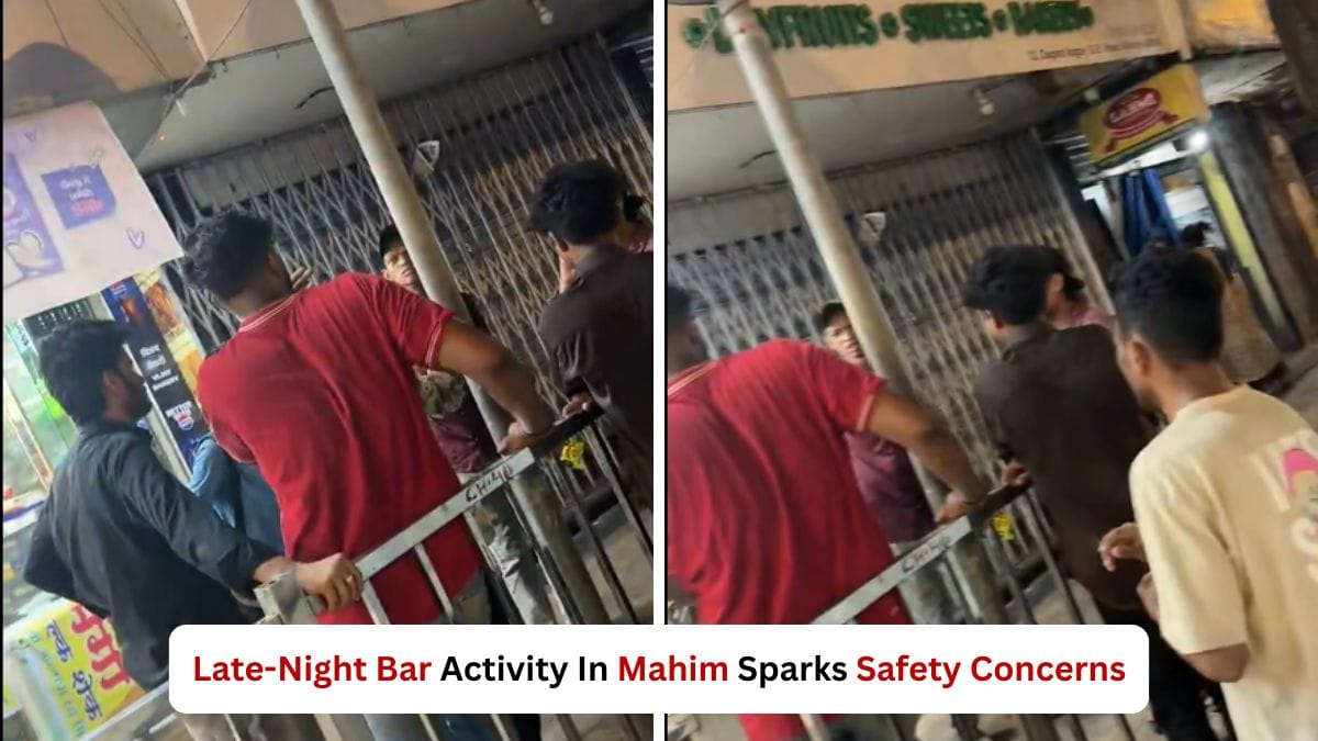 Groups Of Men Gather Outside Mahim Bar Operating Till Late Night, Residents Flag Safety Concerns