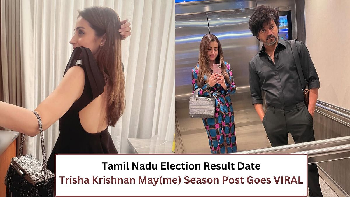 Tamil Nadu Election Result Date: Trisha Krishnan's 'May Me Season' Post Goes VIRAL; Vijay Fans React | 