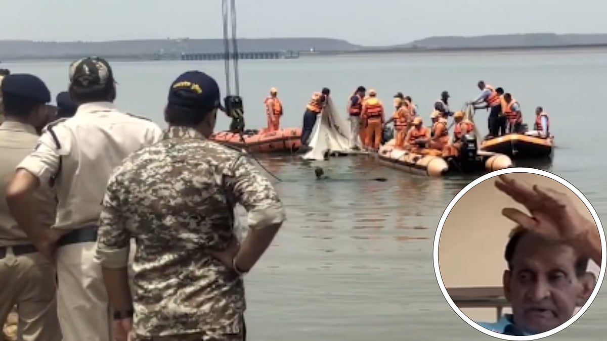 Jabalpur Cruise Tragedy: '3 Ghante Tak Pani Me Tha,' 72-Year-Old Survivor Narrates Terrifying Experience; Wife & Relatives Still Missing -- VIDEO