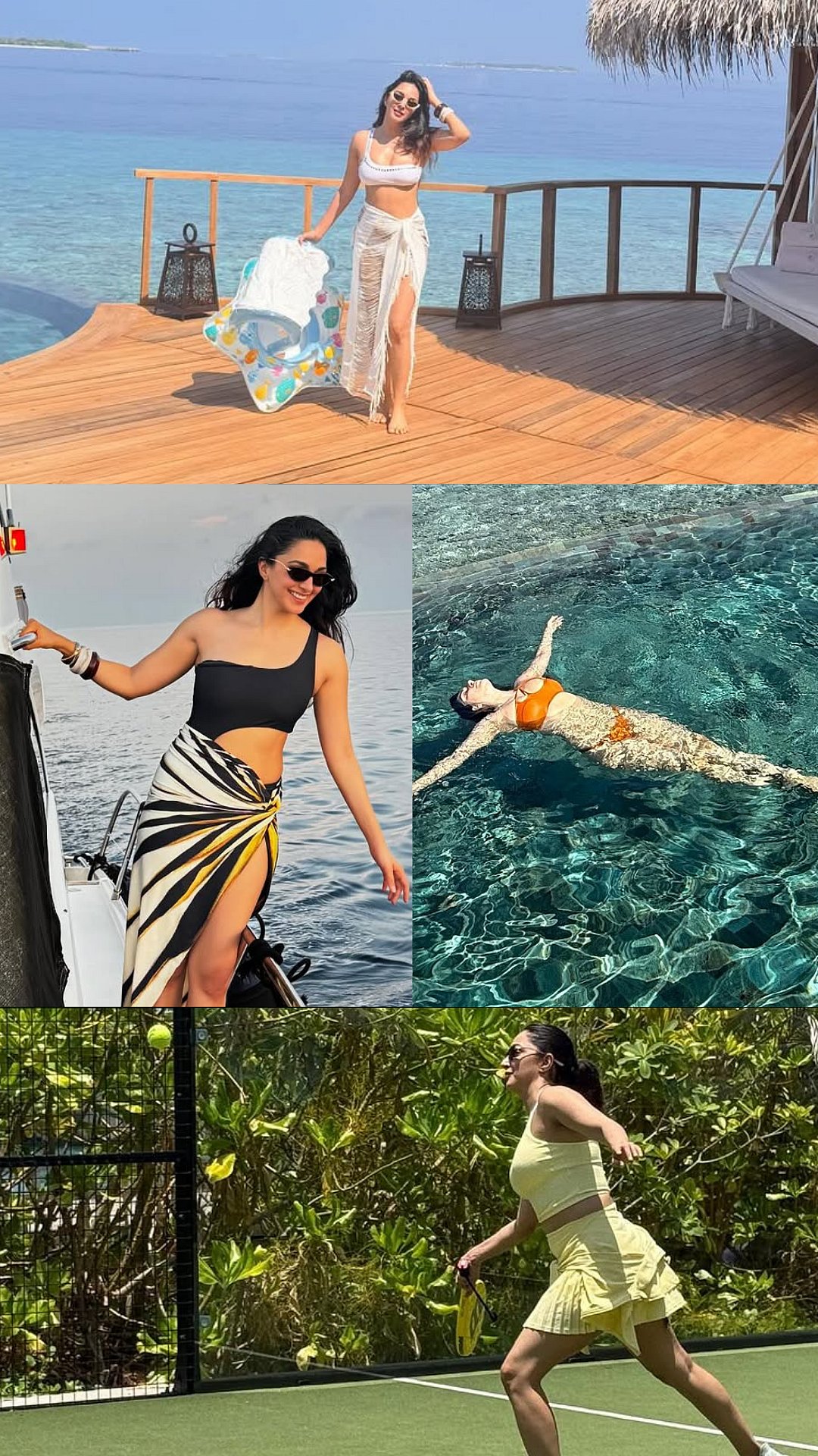 'Vacay With Mini': Kiara Advani Enjoys Off Days With Daughter In Maldives; Stuns In Breezy Looks