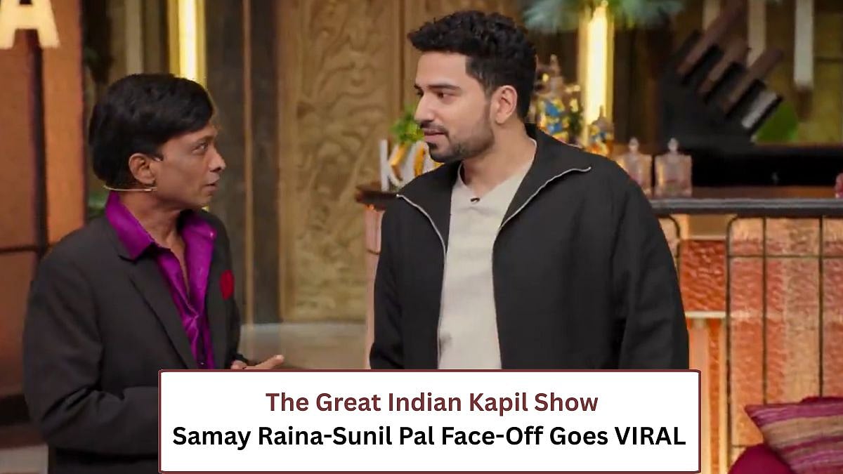 The Great Indian Kapil Show: Samay Raina-Sunil Pal Face-Off; Watch VIDEO | 