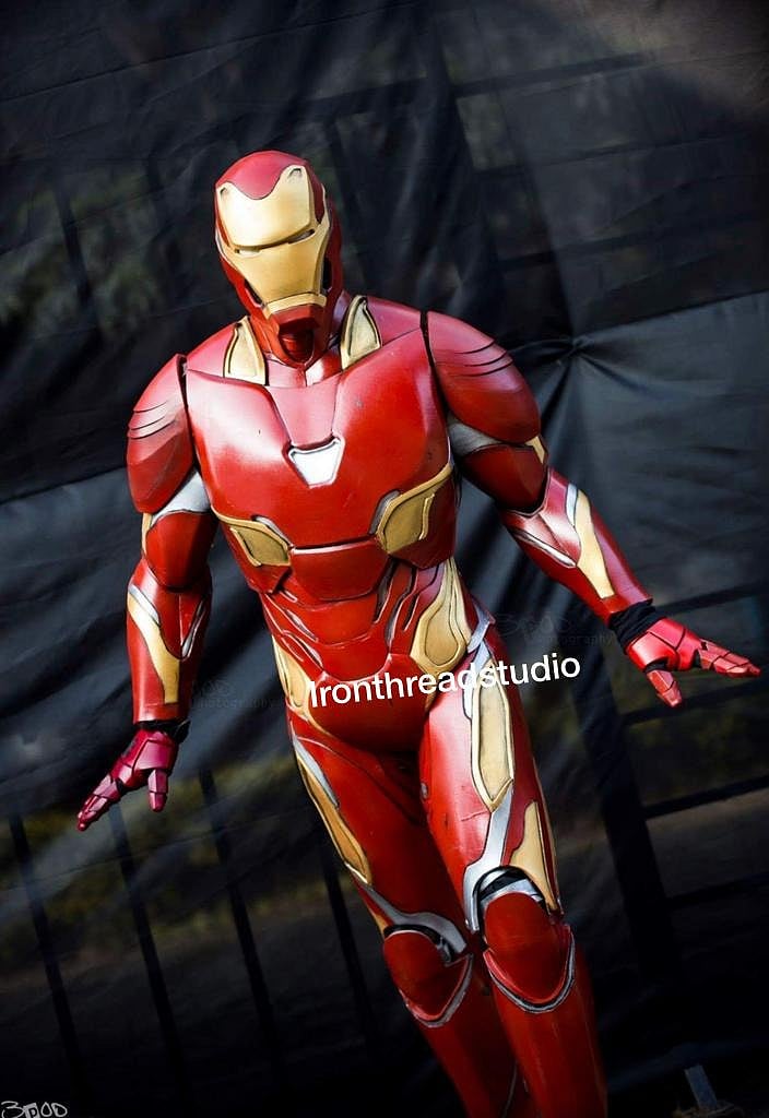 Jeet Molankar cosplaying Iron Man mark 50 from Avengers Infinity Wars (Movie)