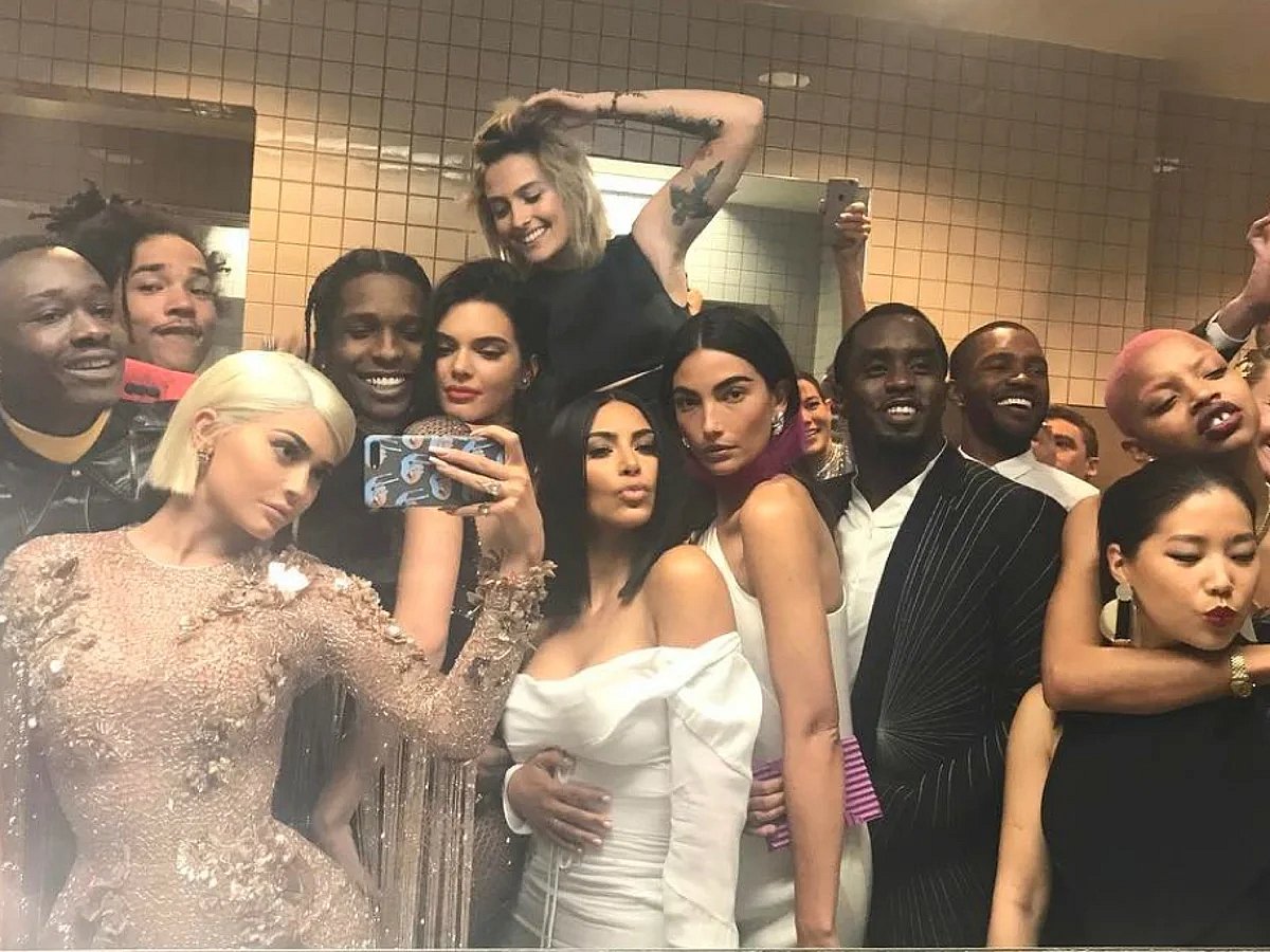 Kylie Jenner's Iconic Met Gala Bathroom Selfie (2017)