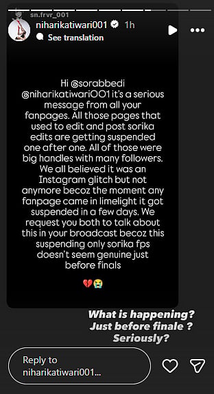 Splitsvilla 16 fanpage gets suspended