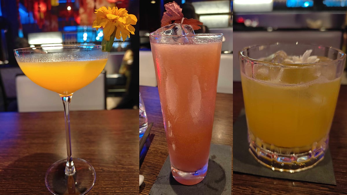Marigold Mirage, Lavender Bloom and Peach Blossom