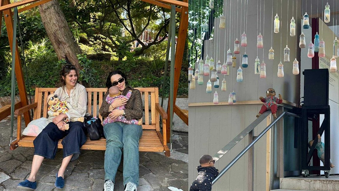 Visitors at the Japan Pavilion