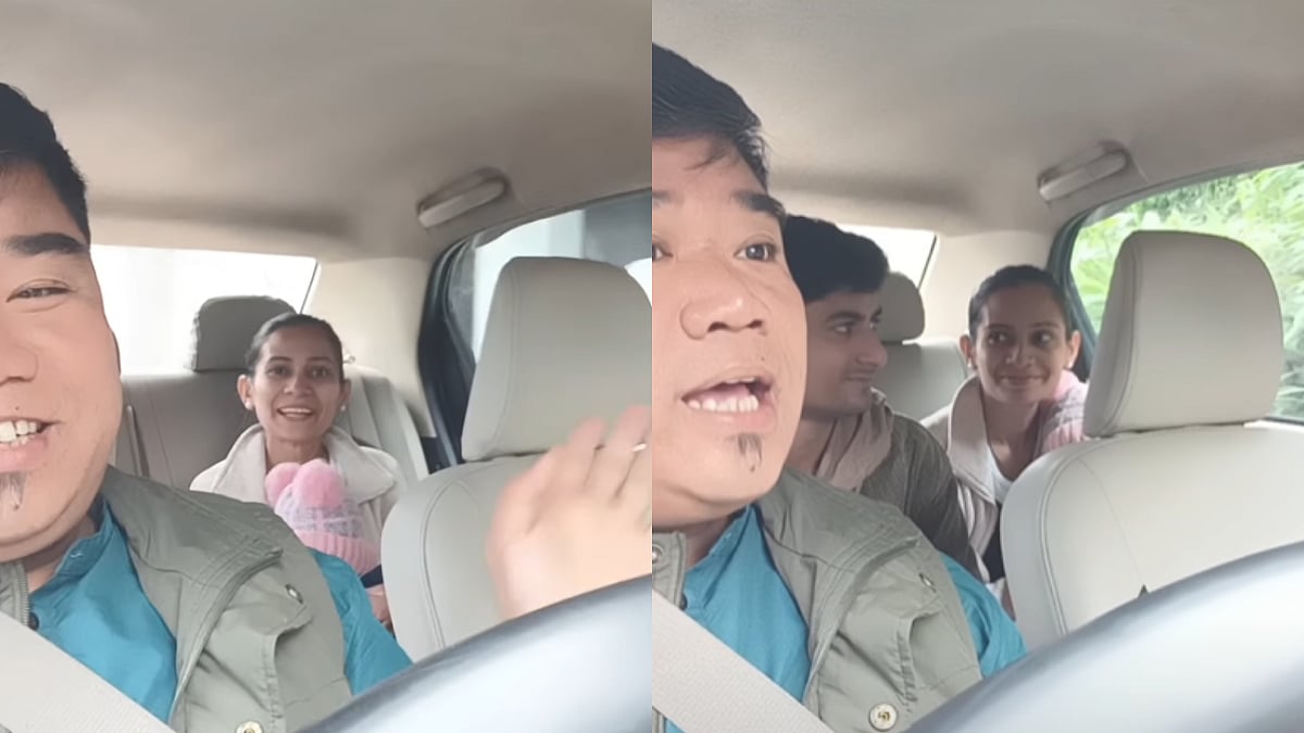 Cab Driver Stuns Tourist Couple With His Live Singing; Surprising Reaction Caught On Camera | WATCH