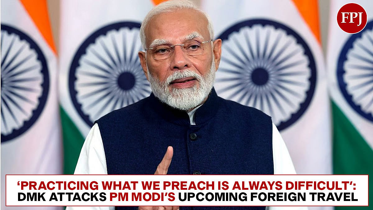 'Practicing What We Preach Is Always Difficult': DMK Attacks PM Modi's Upcoming Foreign Travel