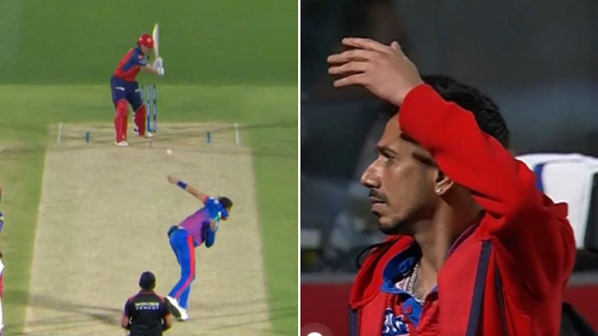 VIDEO: Yuzvendra Chahal's Hilarious Reaction To Cooper Connolly's 100m Six Off Mitchell Starc Goes Viral