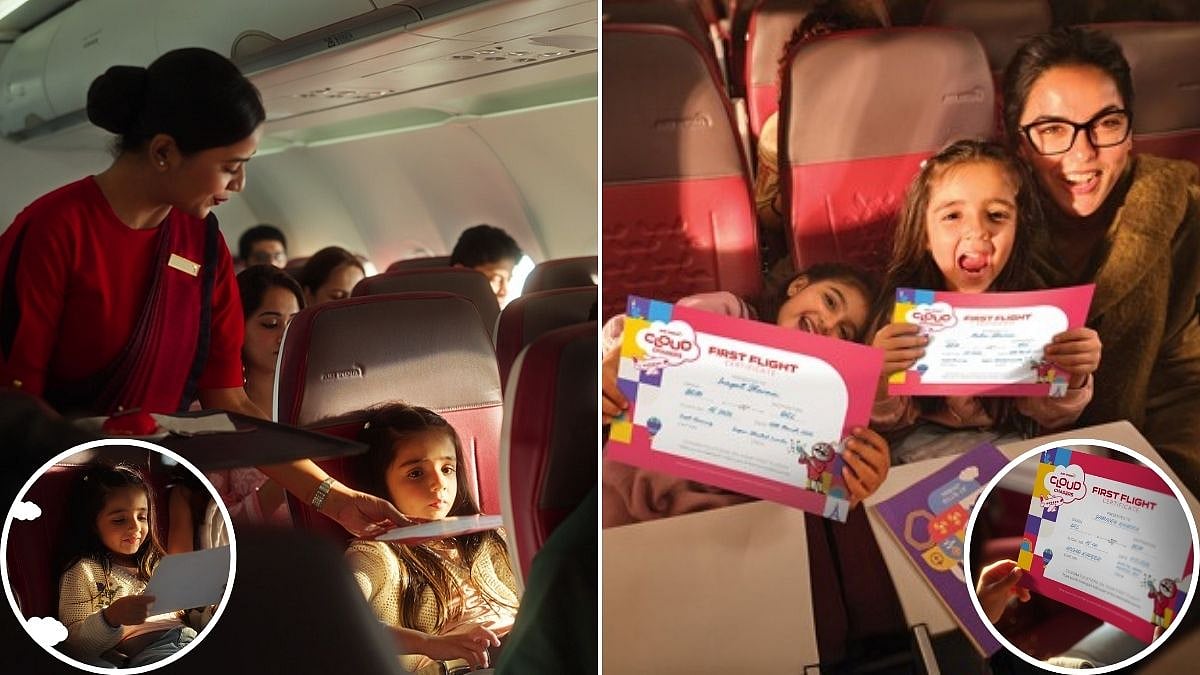 First Flight Certificates, Games & More: Air India Launches ‘Cloud Chasers’ To Tap Into Growing Family Travel Segment