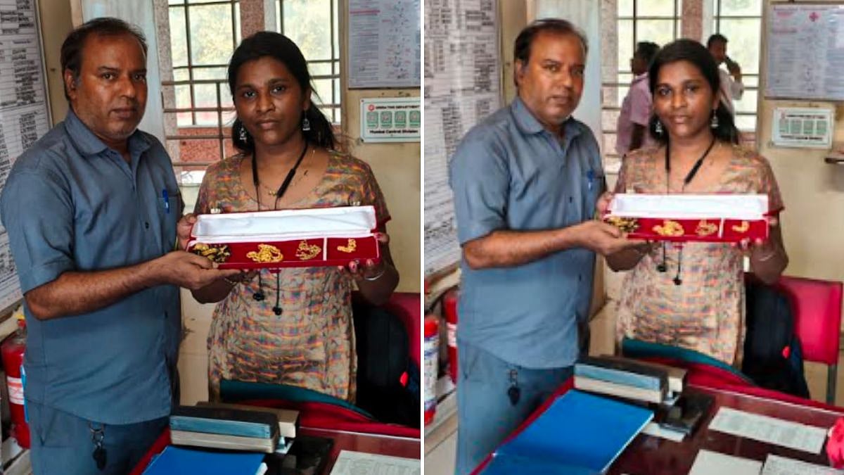 Western Railway Staff Return Bag With ₹15 Lakh Gold Left In Local Train To Woman Passenger In Swift Action