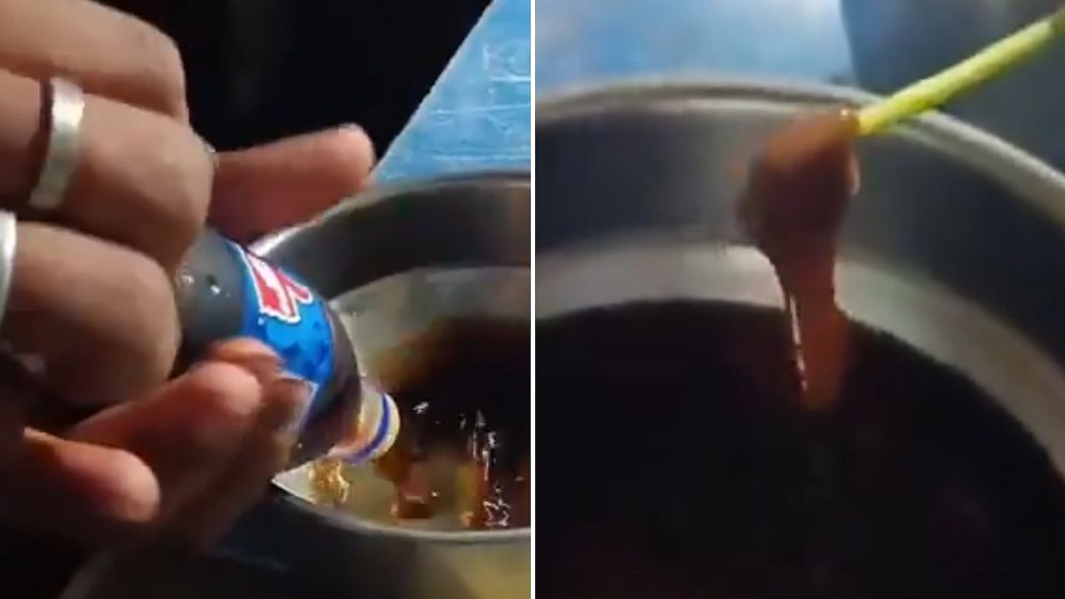 'Horrifying': Viral Video Sparks Outrage After Dead Lizard Found Inside Sealed Thums Up Bottle