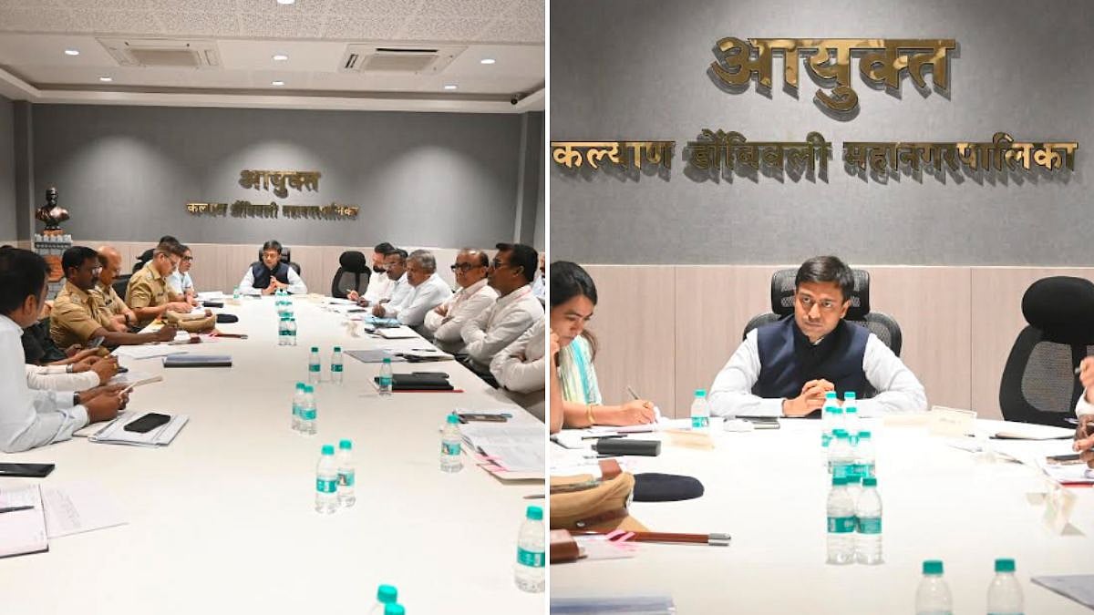 KDMC Chief Abhinav Goyal Directs Coordinated Pre-Monsoon Preparedness, Orders Repair Of Faulty CCTVs...