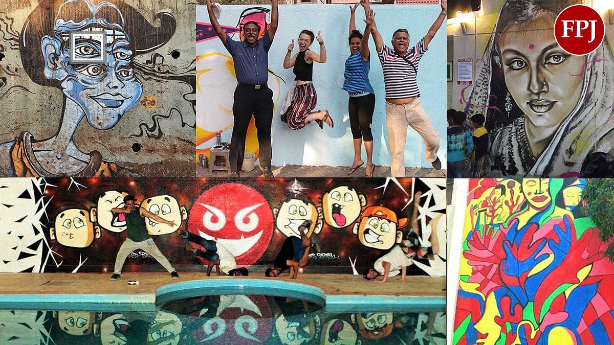 Mural In Marol: How A Graffiti Movement Turned A Nondescript Mumbai ...