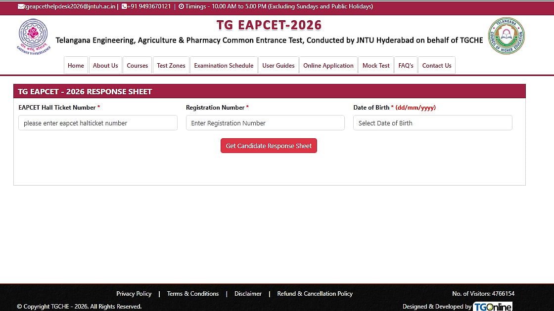 TS EAPCET 2026 Answer Key Out For Engineering Streams; Raise Objections  At eapcet.tgche.ac.in