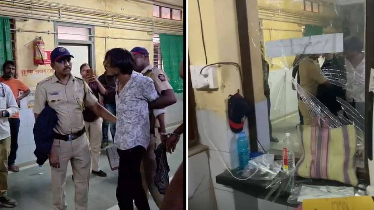 Ulhasnagar: MCOCA Undertrial Smashes Glass Cabin With Head After Doctors Deny Admission, Tension At Central Hospital