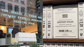 'This Is Real!' New York Pop-Up Library Showcases 3.5 Million Pages Of Jeffrey Epstein Records; Calls It 'Trump & Epstein Memorial Reading Room'
