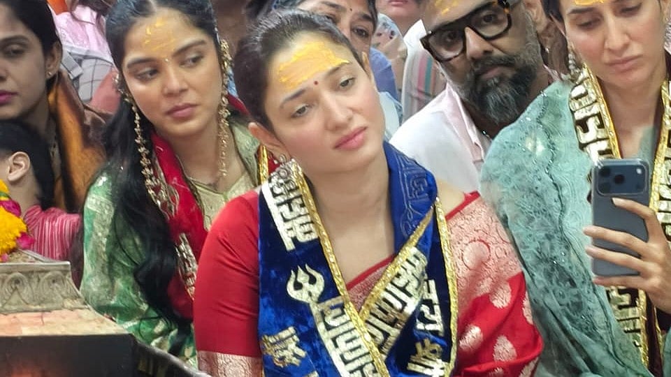 'You Can Only Visit When Divine Summons Arrive...' Bollywood Actress Tamannaah Bhatia Attends Bhasma Aarti at Mahakaleshwar Temple In Ujjain