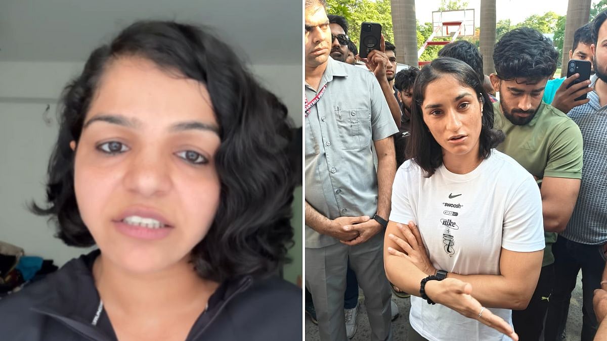 'Maa Banne Ke Baad Bhi...': Sakshi Malik Accuses WFI Of Blocking Vinesh Phogat's Comeback, Calls For PM, Sports Minister Intervention | VIDEO