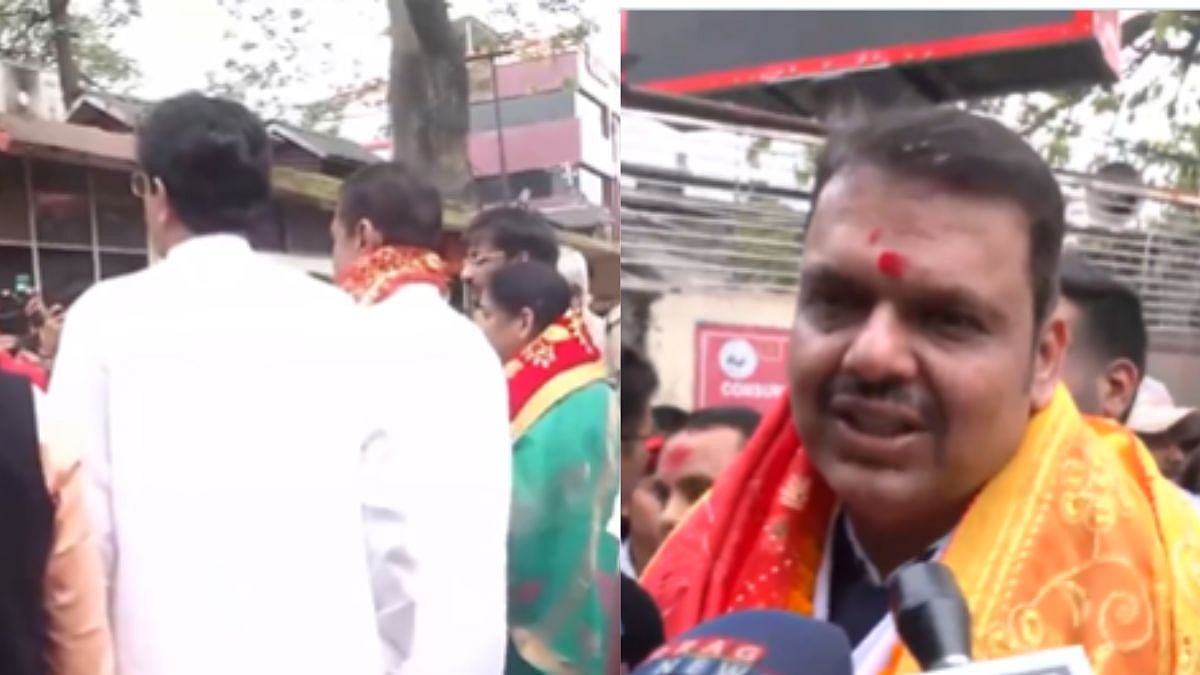 Devendra Fadnavis, Sunetra Pawar Among Maharashtra Leaders Seek Blessings At Kamakhya Temple In Assam Ahead Of Himanta Biswa Sarma Swearing-In - VIDEOS