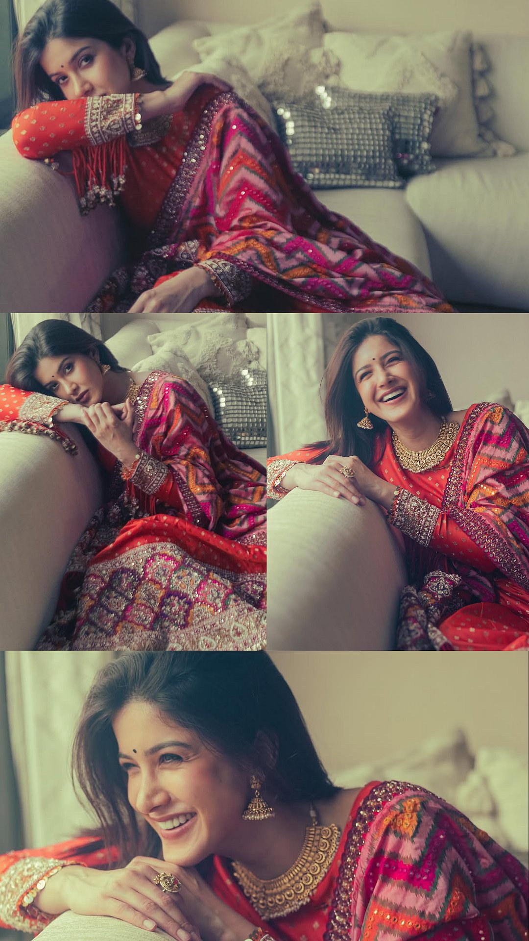 Shanaya Kapoor Brings Regal Desi Glam In Heavily Embroidered Anarkali Look